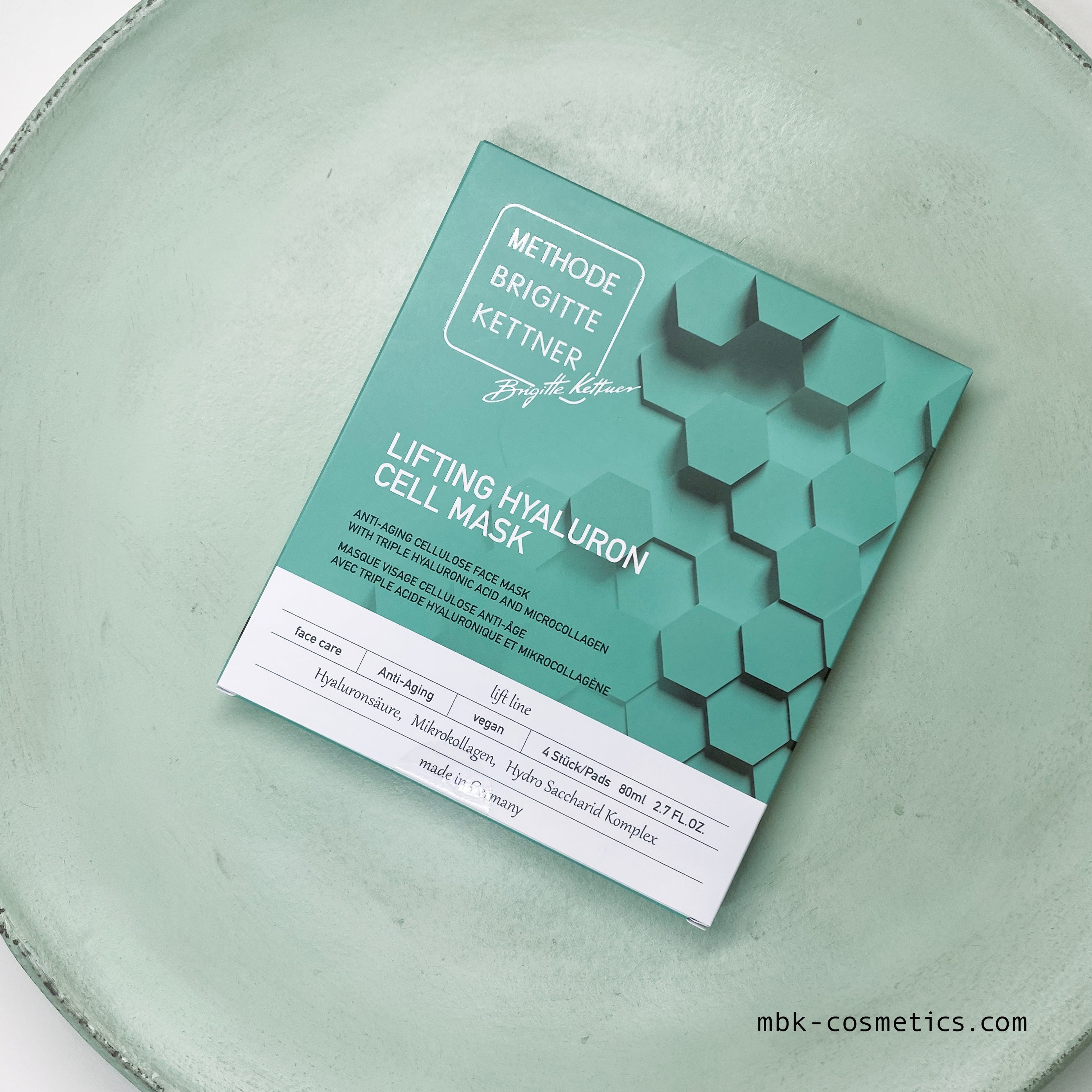 Lifting Hyaluronique Masque visage 4 pieces