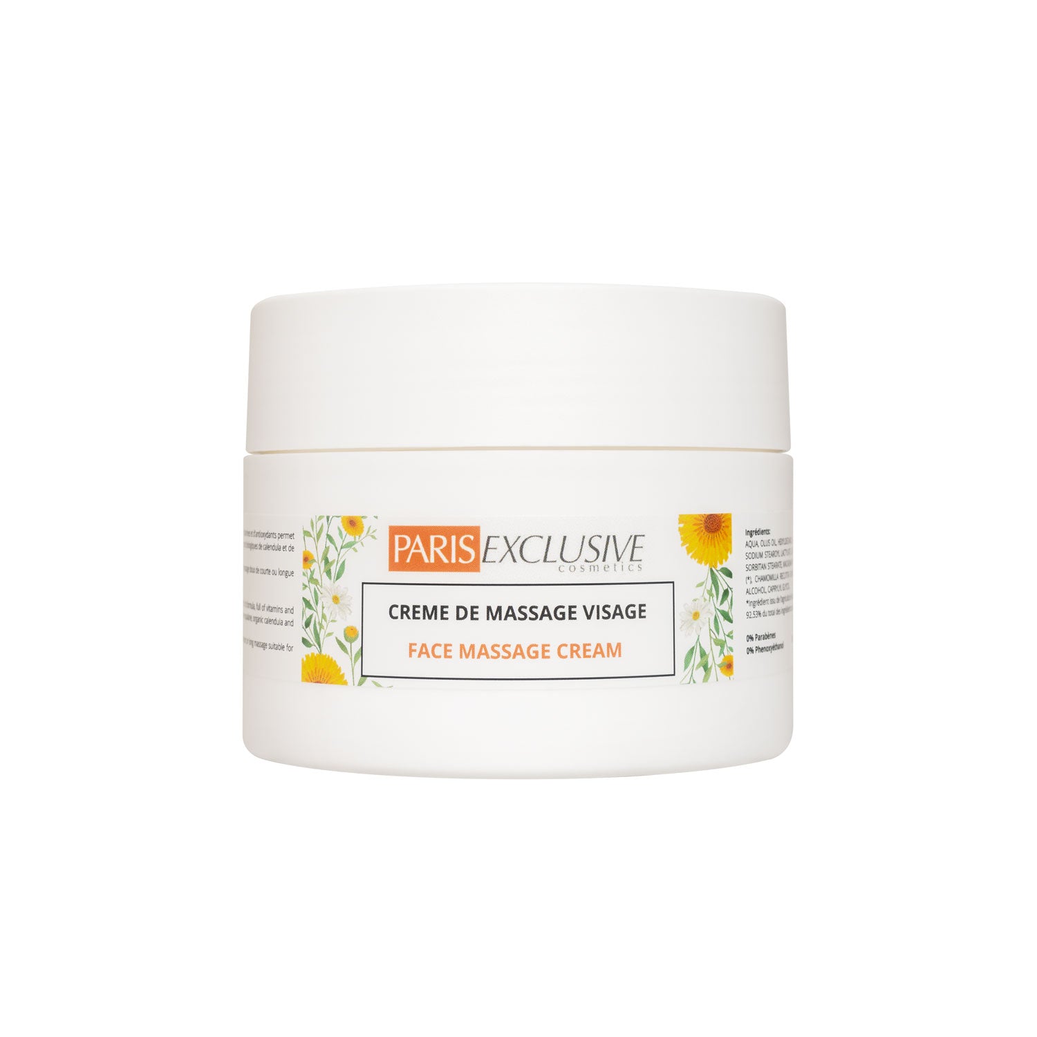 Crème de massage visage hydratante