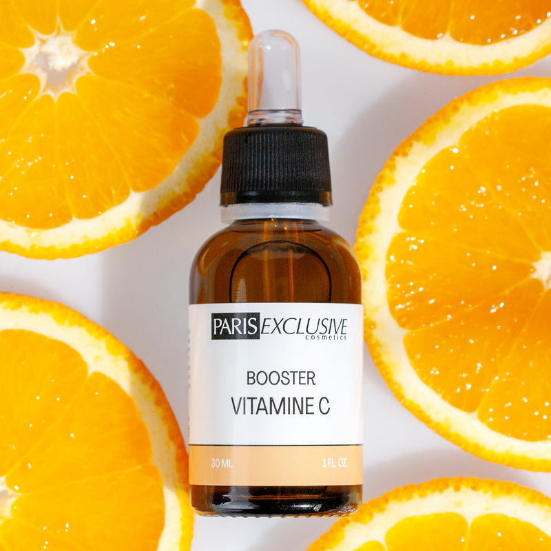 extraction de points noirs , vitamine c serum visage