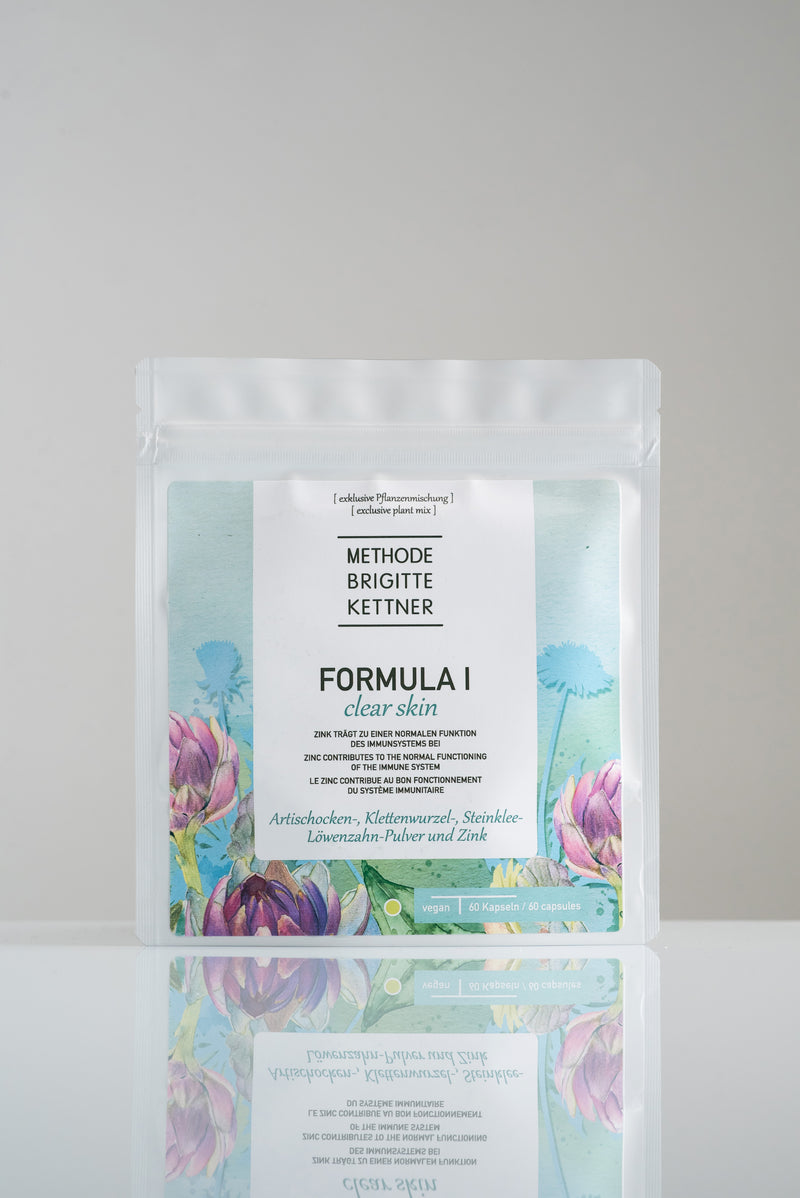 Formula I Clear Skin (Boîte de 60 gélules) - Supplément alimentaire "peau nette".