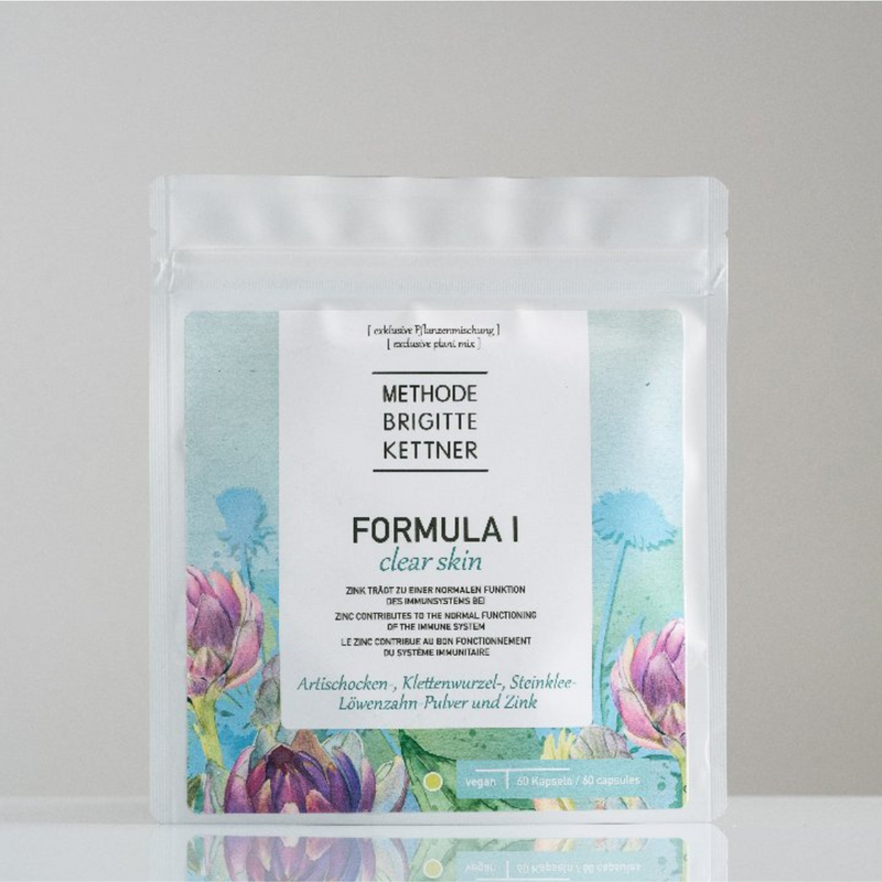 Formula I Clear Skin (Boîte de 60 gélules) - Supplément alimentaire "peau nette".