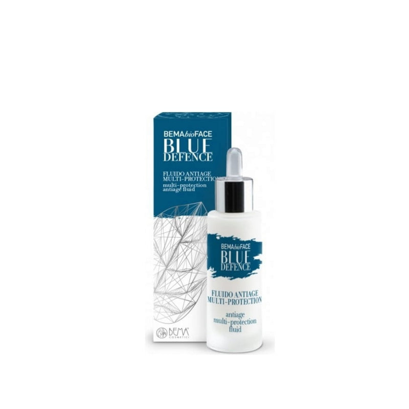 Serum Multi-Protection Anti Âge Blue Defence BIO et VEGAN - 30 ml