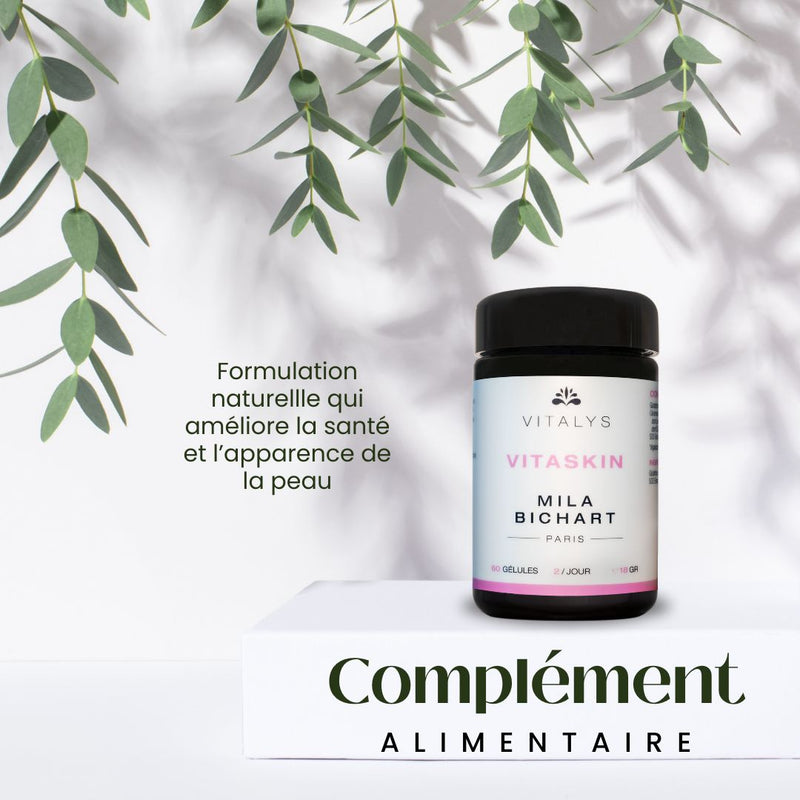 Vita Skin peau saine et radieuse - complément alimentaire Vitalys